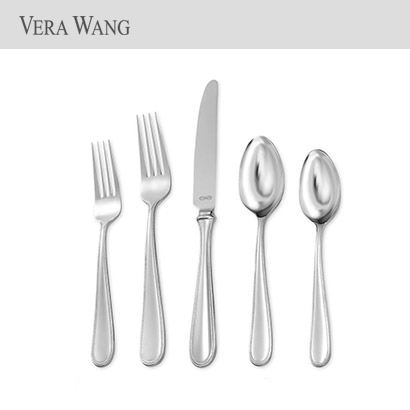 [해외][Wedgwood] 웨지우드 베라왕 인피니티 Vera Wang Infinity Stainless Steel 양식기 4인조 20pc 세트  관부가세/배송비포함
