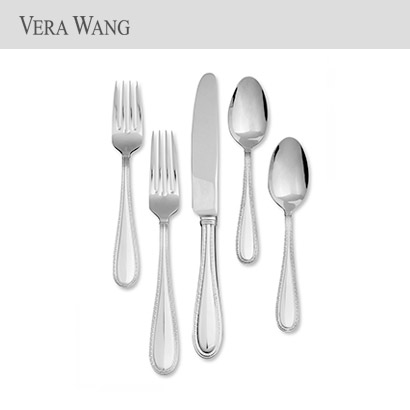 [해외][Vera Wang] Vera Lace플랫웨어 5플레이스 세팅 1인조(5PC)