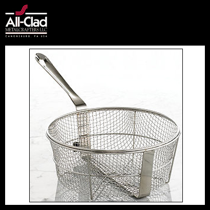 [해외][All-Clad] 올 클래드 Stainless Steel Fly Basket, 6qt 관부가세 포함