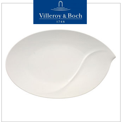 [해외][Villeroy&amp;Boch] 빌레로이앤보흐 Flow Large Oval Platter (47cm)