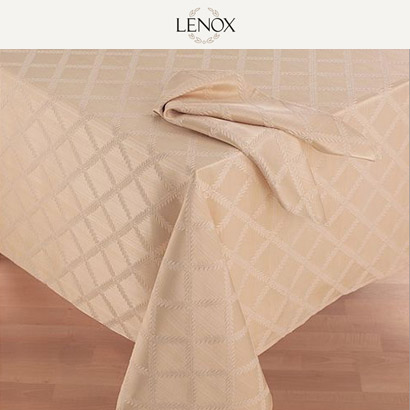 [해외][Lenox] &quot;Laurel Leaf&quot; Tablecloth 70 x 144&quot; Rectangle (177 *365cm)