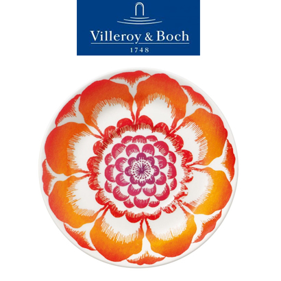 [해외][Villeroy&amp;Boch] 빌레로이앤보흐 Anmut Bloom A/D Cup Saucer 4 3/4 in (2pcs) (12cm)