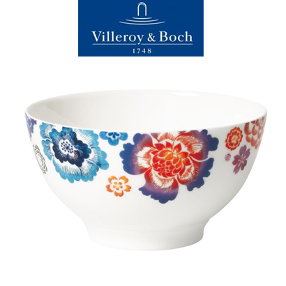 [해외][Villeroy&amp;Boch] 빌레로이앤보흐 Anmut Bloom Rice Bowl 20 oz (2pcs) (0.75L)