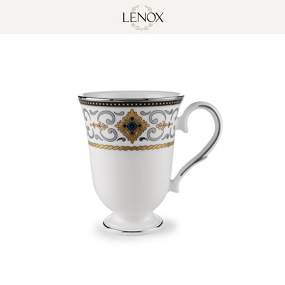 [해외][Lenox] 레녹스 Vintage Jewel Accent Mug 4인용