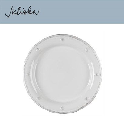 Juliska 베리 앤 스레드 Berry &amp; Thread Dessert/Salad Plate - Whitewash (2pc) 9 in (23cm) 관부가세 포함