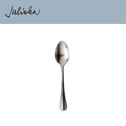 Juliska 비스트로 Bistro Place Spoon - Bright Satin (4pc) 7 1/2 in (19cm) 관부가세 포함