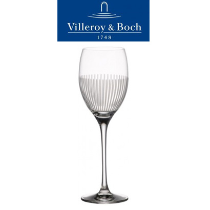 [해외][Villeroy&amp;Boch]Maxima DecoratedWhite Wine : Stripes 9 1/2 in(4pcs)