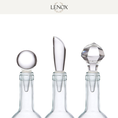 [해외][Lenox] Tuscany Classics® 3 Wine Bottle Stoppers